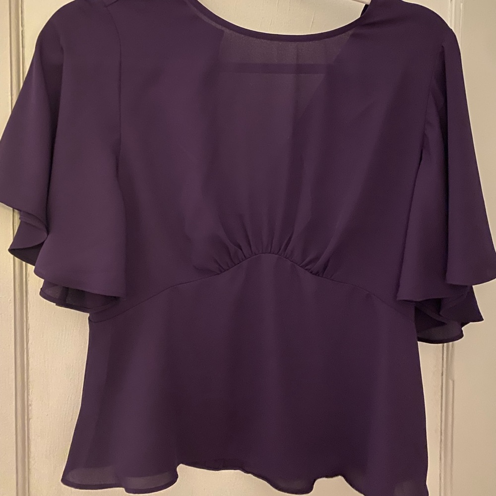 Cute Express purple blouse